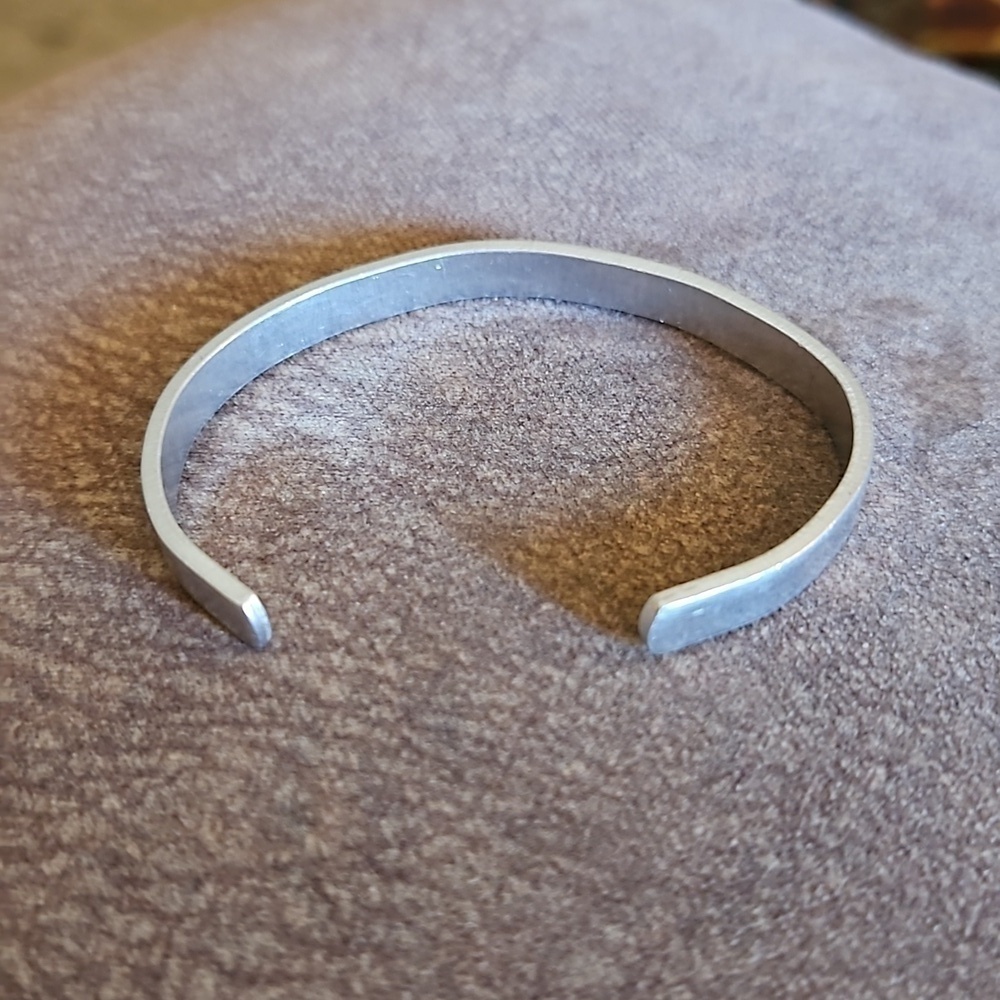5/$25 Metal "She Believed She Could So She Did" Quote Cuff Bracelet - Picture 6 of 7